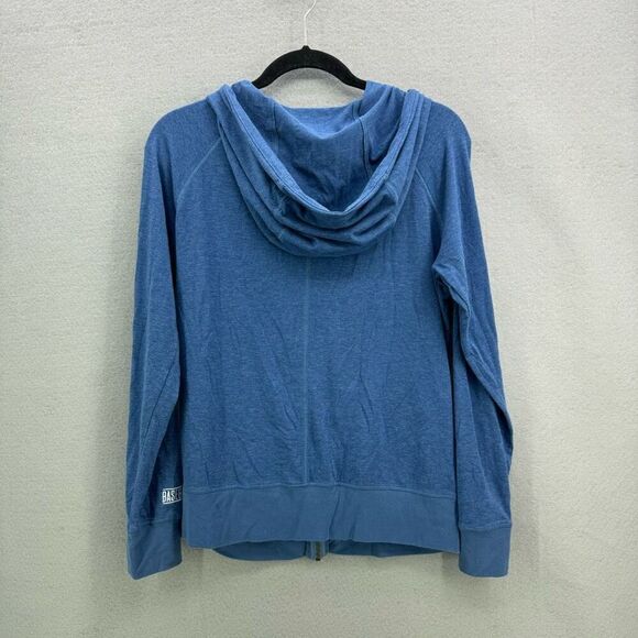 Baseballism Mens Blue Cotton Blend Long Sleeve Full Zip Up Hoodie Size Medium - Picture 2 of 10